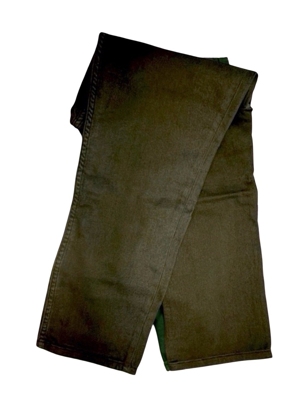 The Perfect Jeans NYC | Slim-Fit Denkhaki™ Jeans/Khakis | Olive | 34/30 NWT - Picture 4 of 14